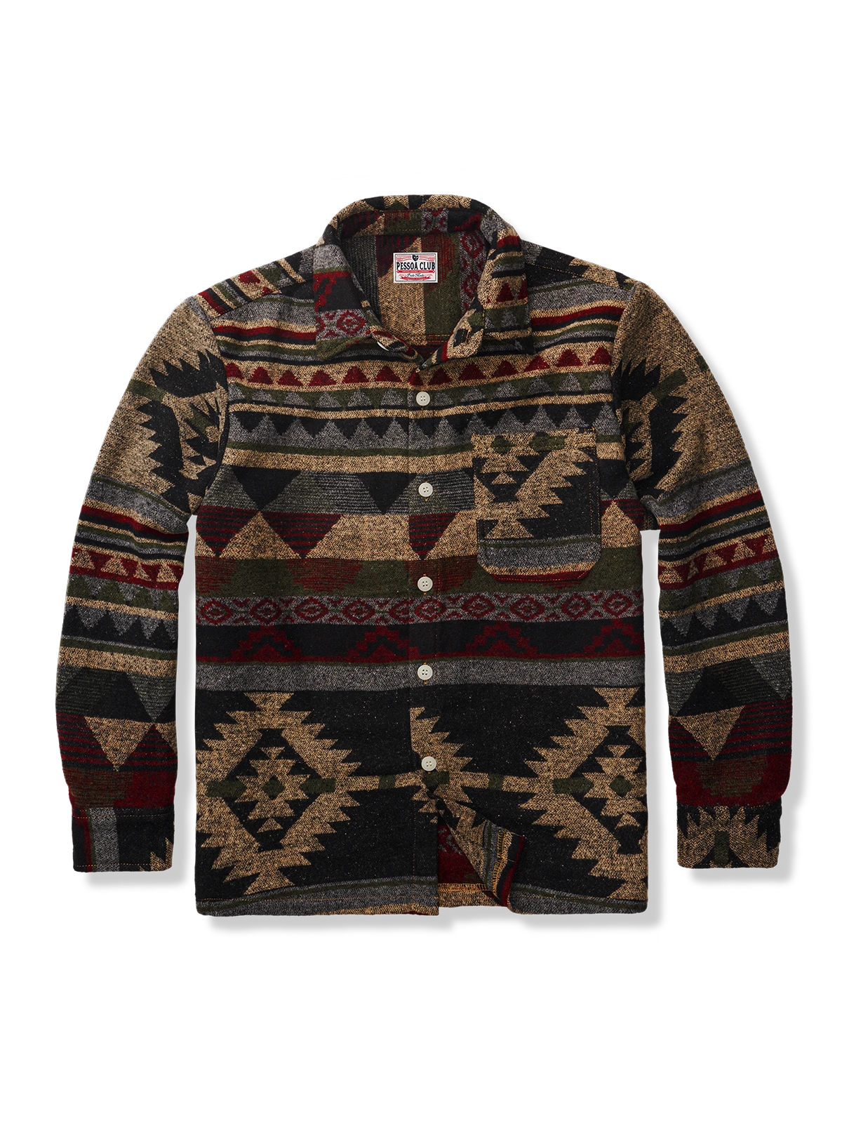 ナバホ ジャガード織り シャツ