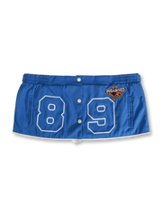 フロントビューのレトロレーシングワークジャケット