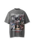 エモーショングリッドウォッシュドTシャツ