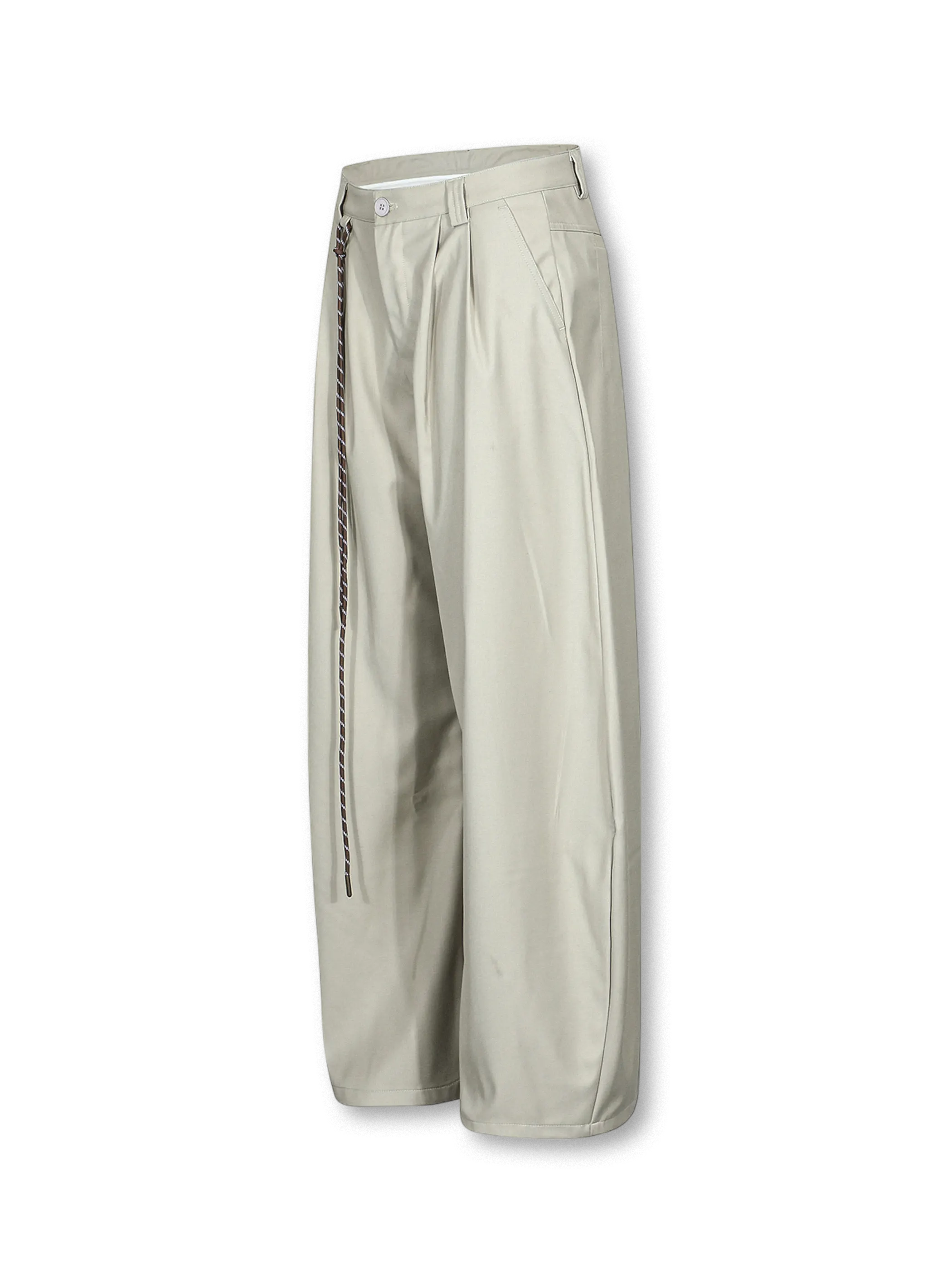 クリーンフィットカーブドスラックス正面全体