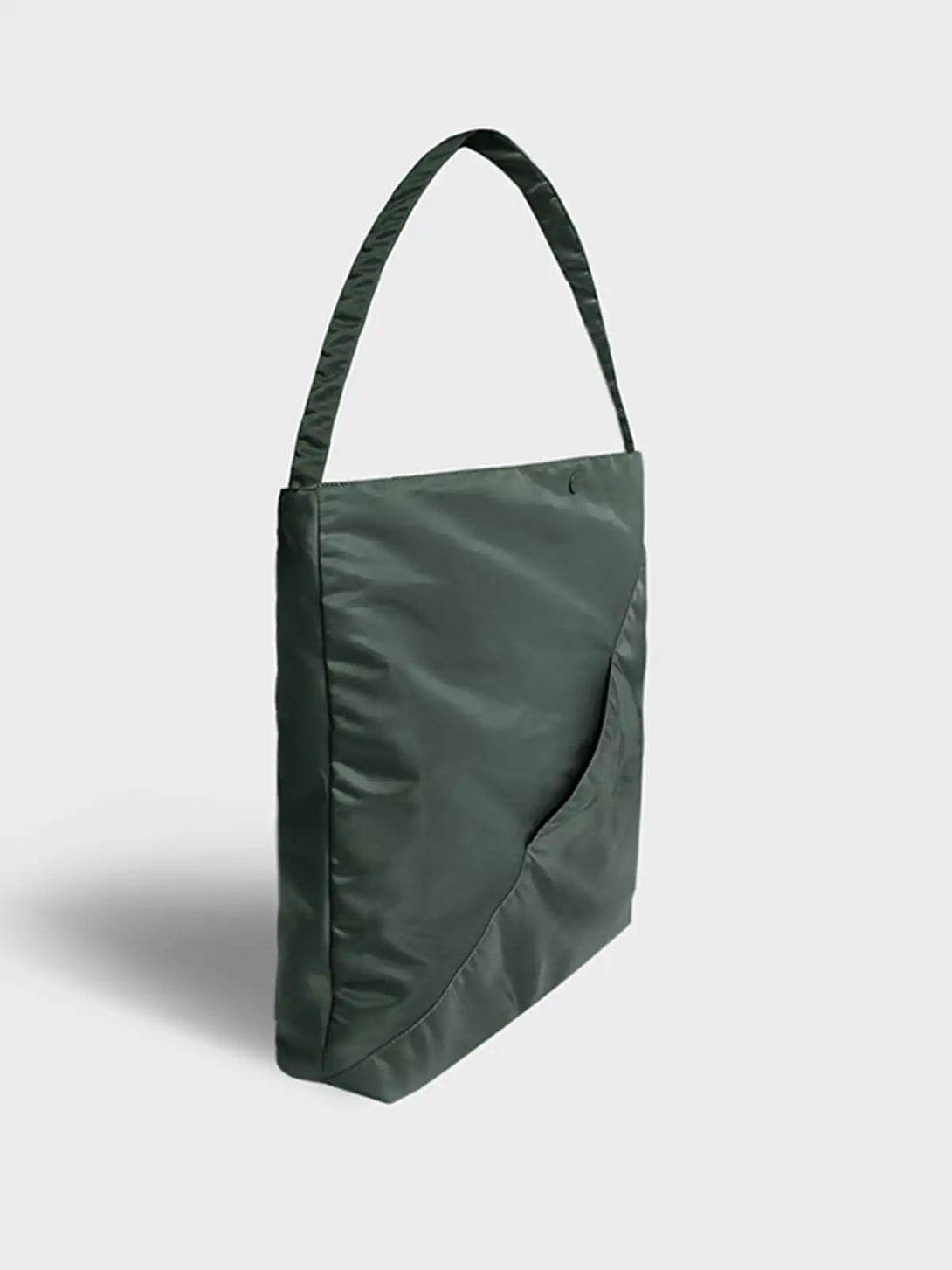 軽量ナイロンカーキトートバッグ-PESSOA CLUB 軽量ナイロンカーキトートバッグ-PESSOA CLUB