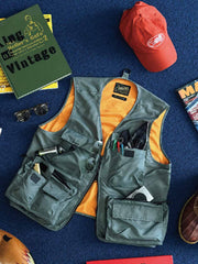 マルチポケット ナイロンショートベスト