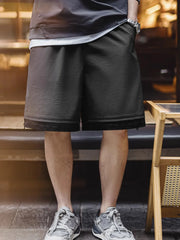 ダブルジップ サイドポケット ライトショーツ