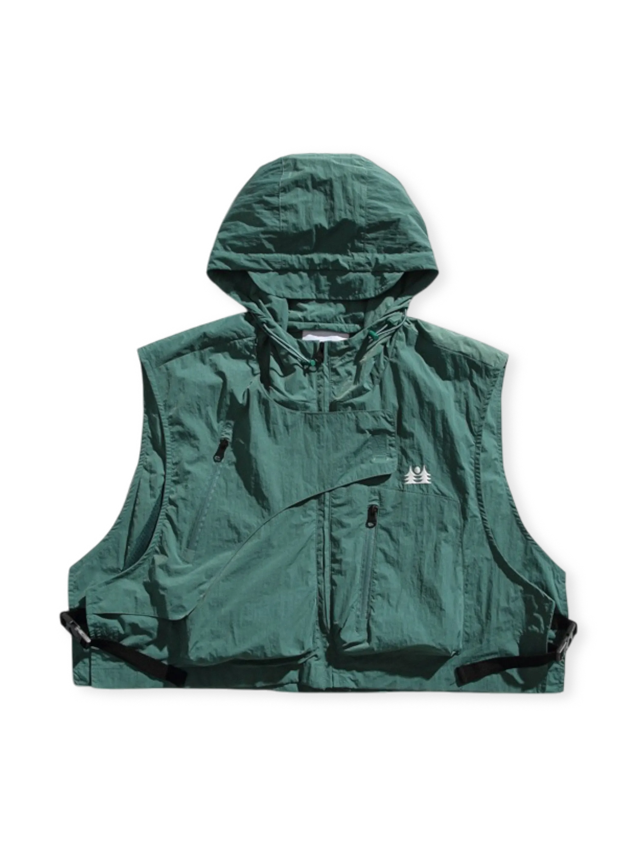 シティボーイ機能性フーディーベスト全体外観
