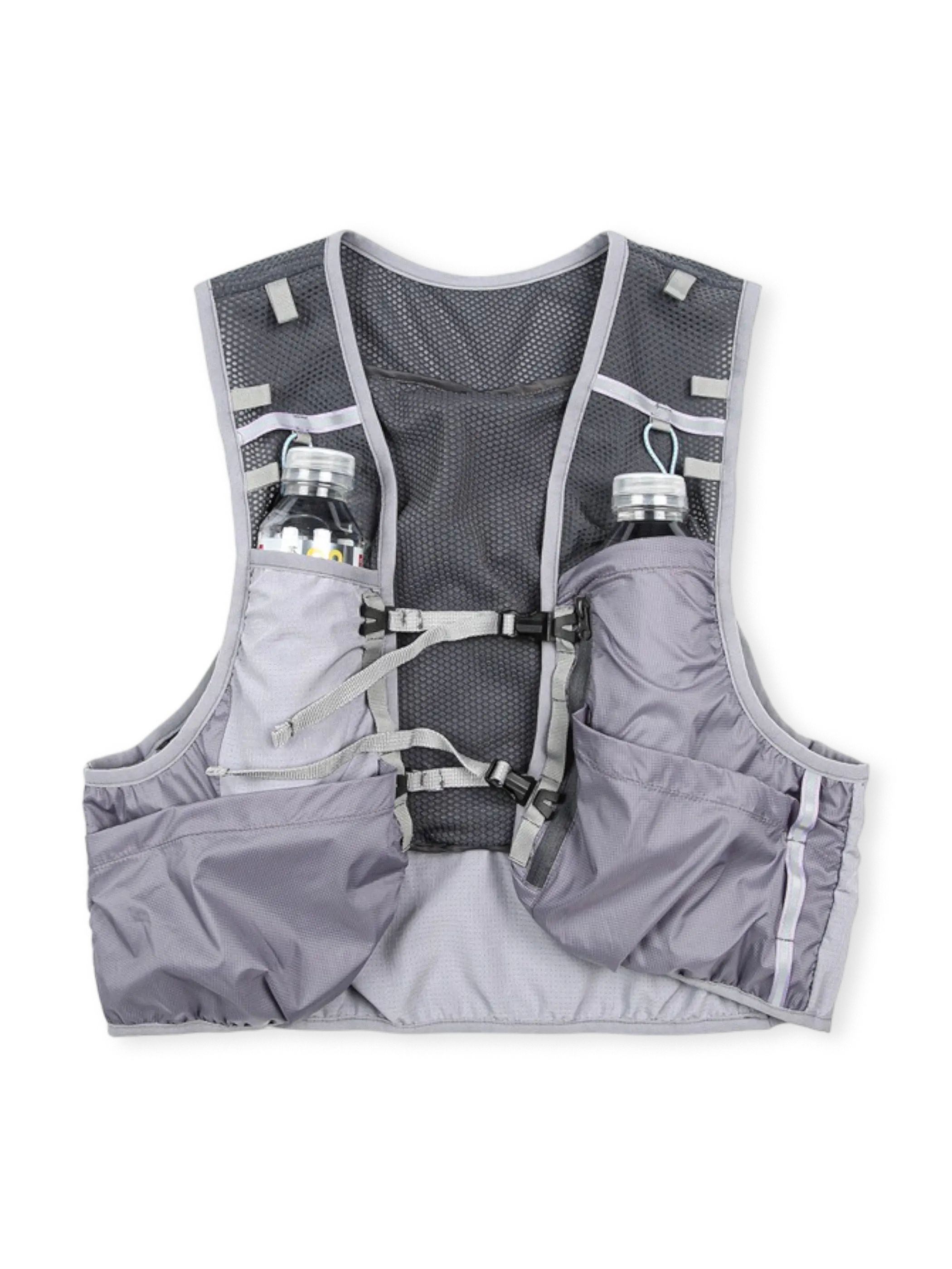 工装カラーブロック機能性ベスト 全体展示