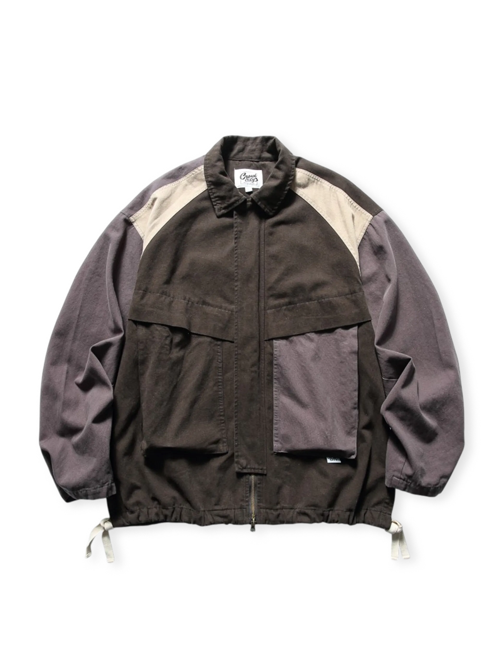 製品画像: パッチワーク カジュアルジャケット 正面全体展示
