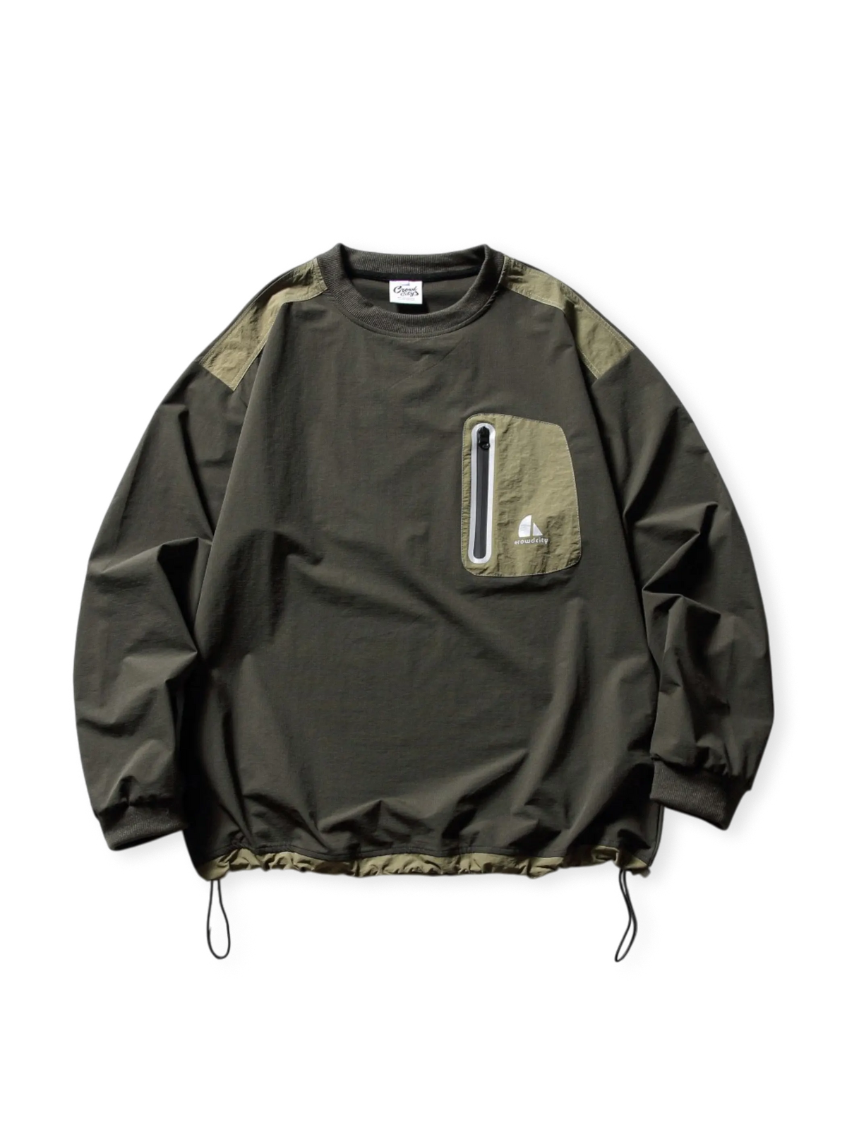 アウトドア パッチポケット ロングスリーブTシャツ