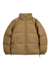 スタンドカラー 90%ホワイトダックダウンジャケット