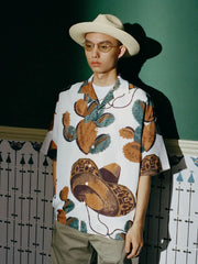 サボテン&ソンブレロ アロハシャツ