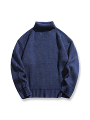 アクリル素材のタートルネックセーターの製品イメージ