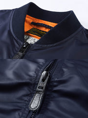 アメリカ空軍戦闘飛行隊 刺繍入り  MA-1 ジャケット