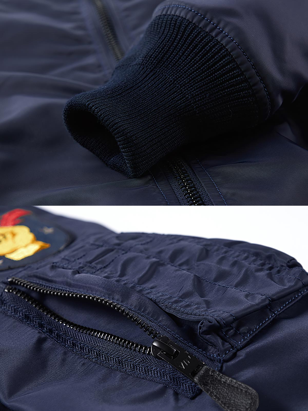 ドラゴン刺繍 MA-1フライトジャケット-PESSOA CLUB