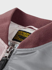 カラーブロック MA-1フライトジャケット