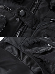 パッチワークベスト ワークジャケット