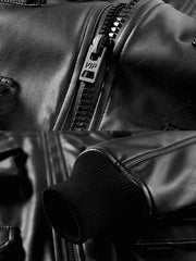 マルチポケット レザージャケット