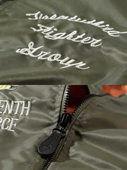 フライングタイガース 刺繍フライトジャケット