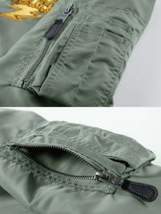 3色 刺繍入り  MA-1 ジャケット