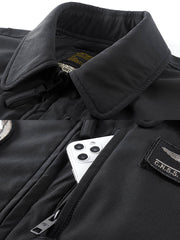 MA-1 刺繍バッジ フライトジャケット