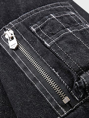 MA-1　デニム フライトジャケット