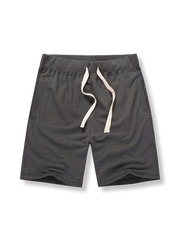 コットン素材で仕上げたリラックスフィットのスポーツショーツ