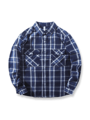 アメカジヴィンテージ風のフランネルチェックシャツ