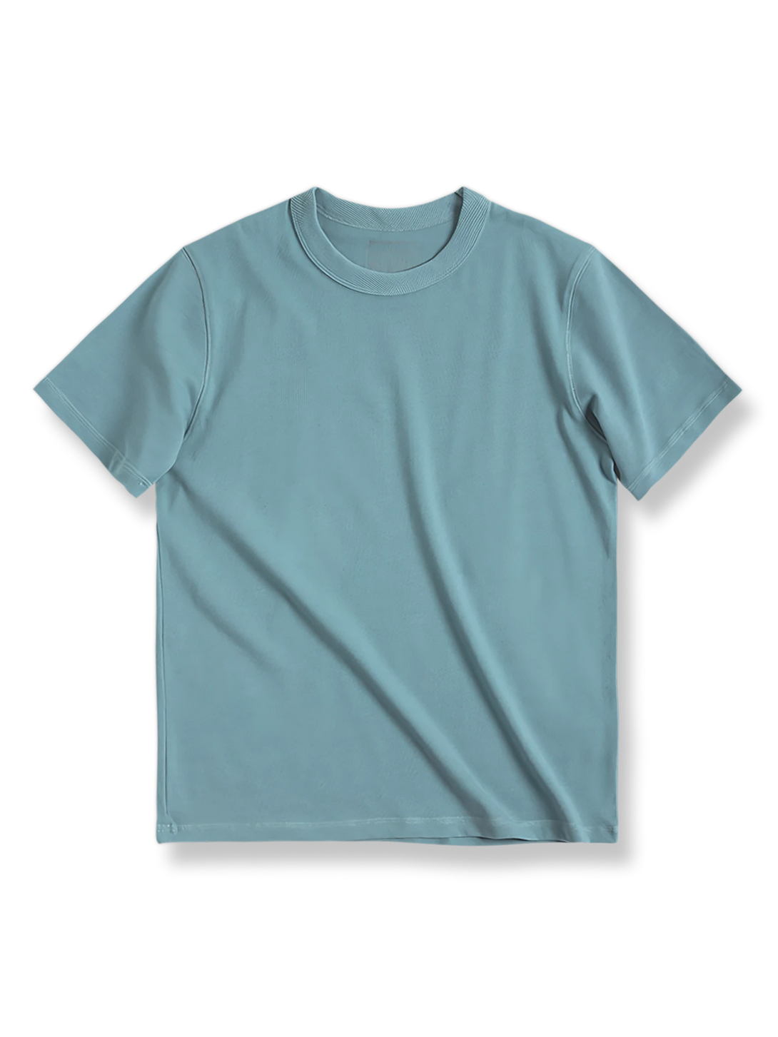 スウェード加工を施した300gヘビーウェイトコットンのアメリカンヴィンテージクルーネックTシャツ