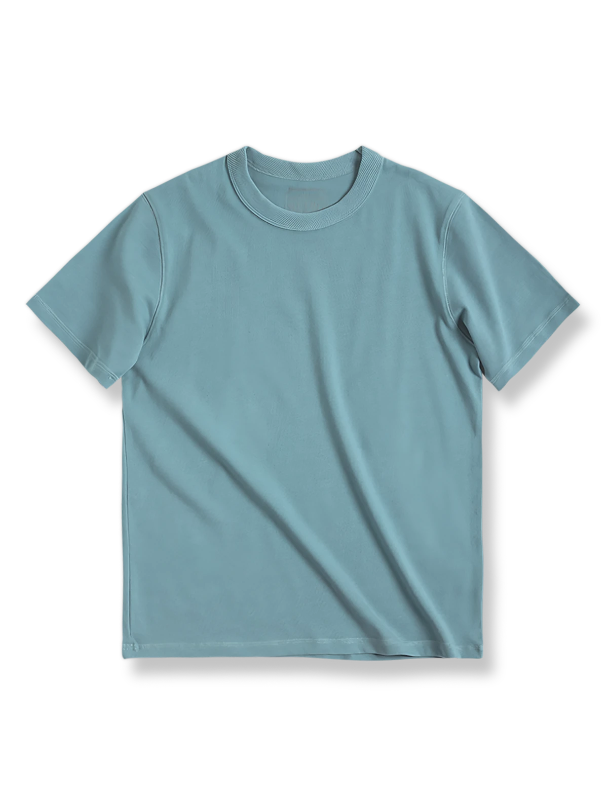 スウェード加工を施した300gヘビーウェイトコットンのアメリカンヴィンテージクルーネックTシャツ