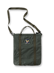 U.S. AIR FORCE刺繍入りナイロン製飛行士ヘルメットバッグ。