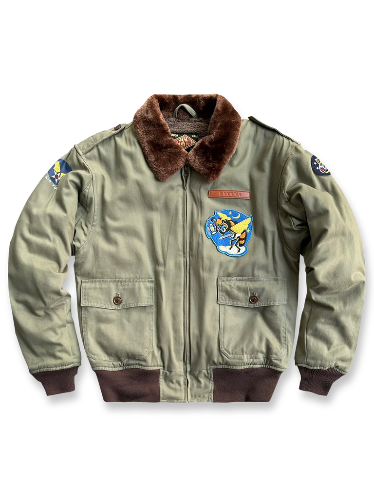 ビンテージフライトジャケット　Bー10 B-10 アメリカンヴィンテージ空軍フライトジャケット -PESSOA CLUB