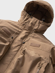 BIGポケット フード付き中綿ジャケット