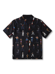 ボクシングクラシックプリント キューバカラーシャツ