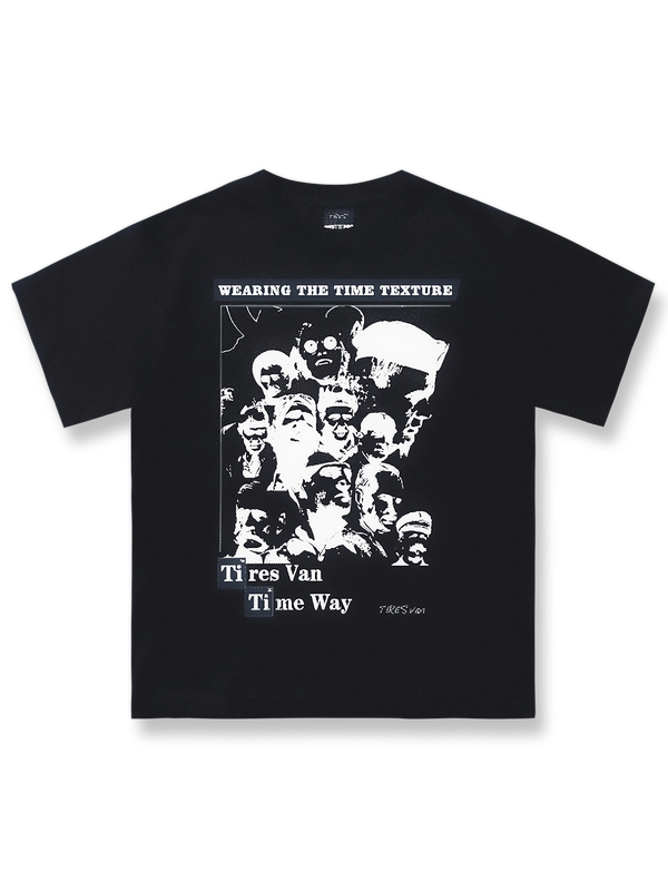 ブレイキング・バッドのグラフィックがプリントされた半袖Tシャツ