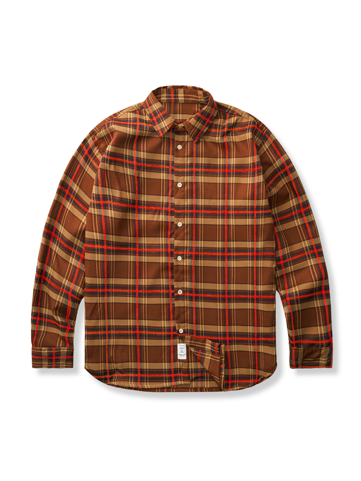 ブラウンレトロチェック柄ジャケット