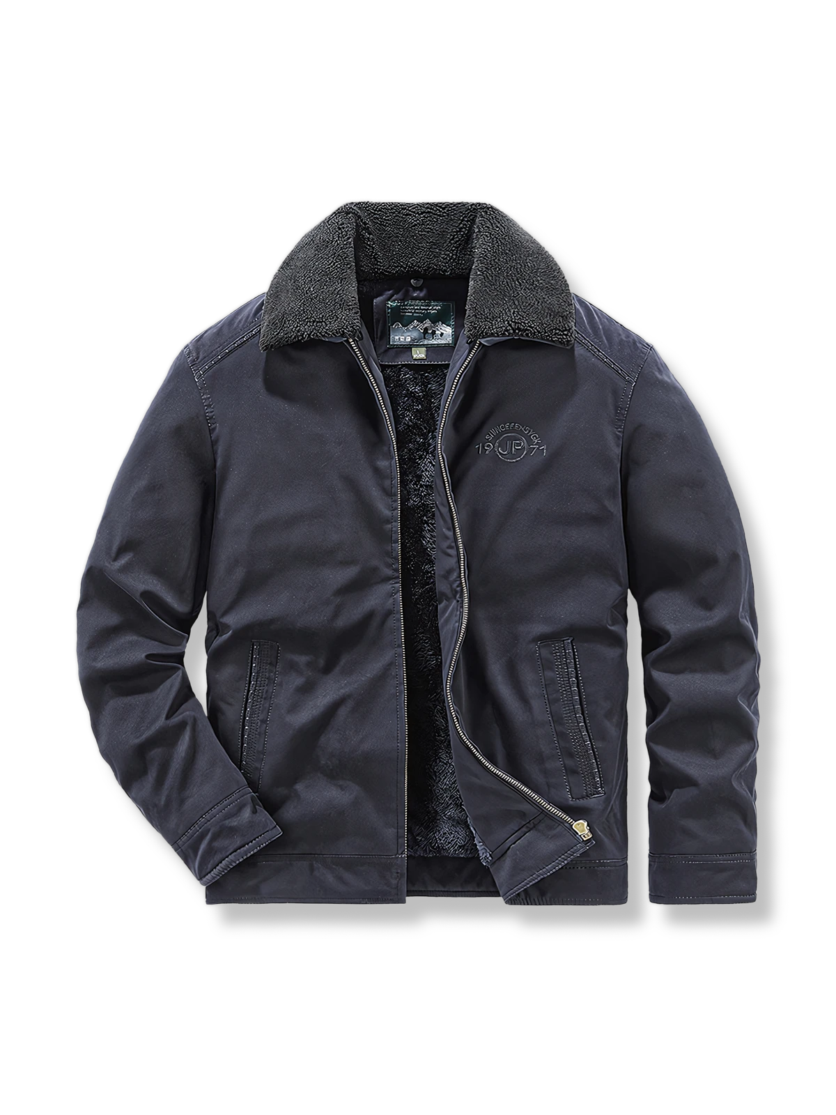 裏起毛フリースライニングジャケット