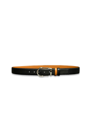 316Lステンレスバックルとスペイン・イタリア産高級牛革使用、保存袋付きビジネスベルト