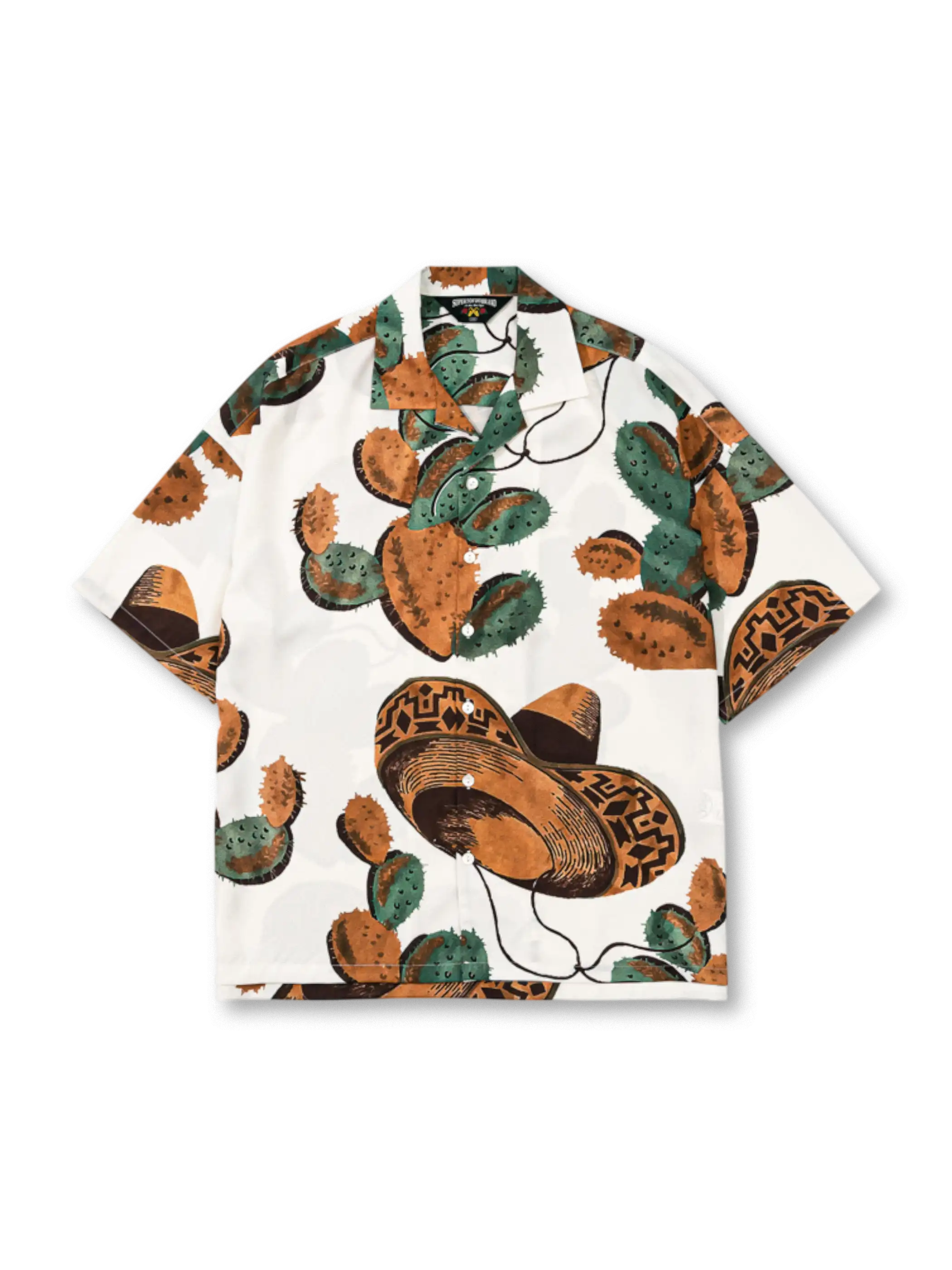 鮮やかなデジタルプリントと滑らかな素材感が特徴の夏向けアロハシャツ。お手入れ簡単でリラックス感抜群。