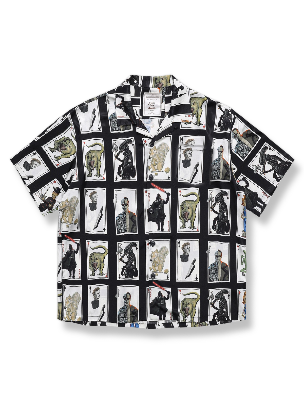 カードゲーム柄アロハシャツ