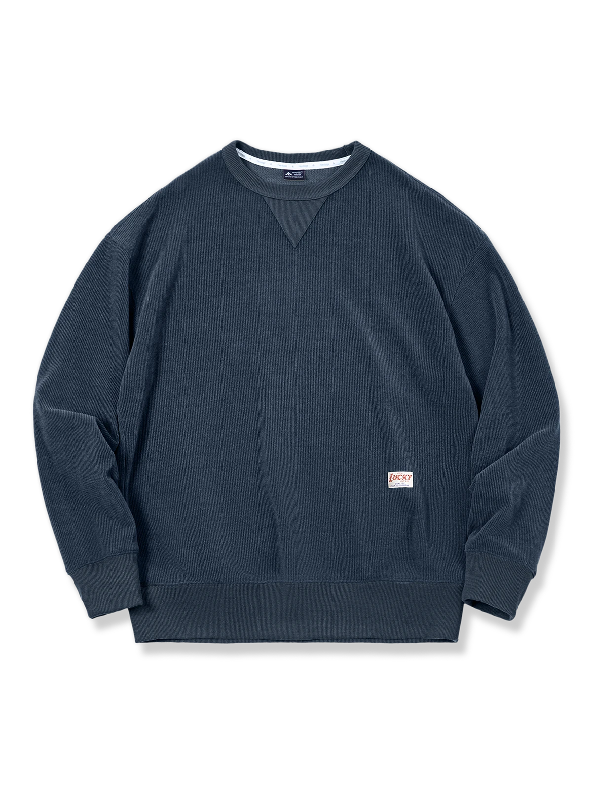 シェニール 丸襟 スウェット