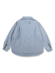 クラシックチェック＆ラインストーンシャツ