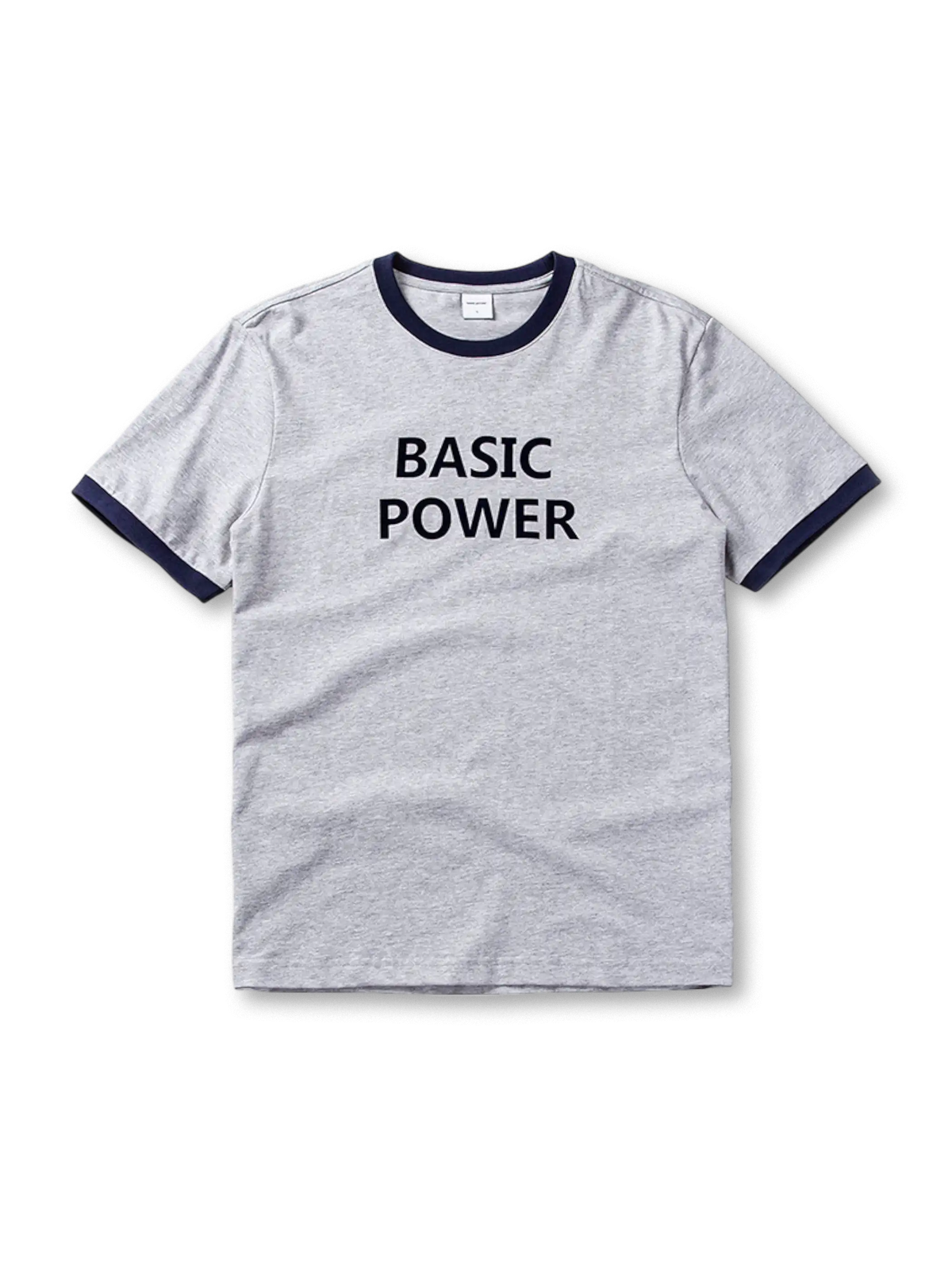 柔らかいコットン素材と配色切り替えが特徴のクラシックリンガーTシャツ