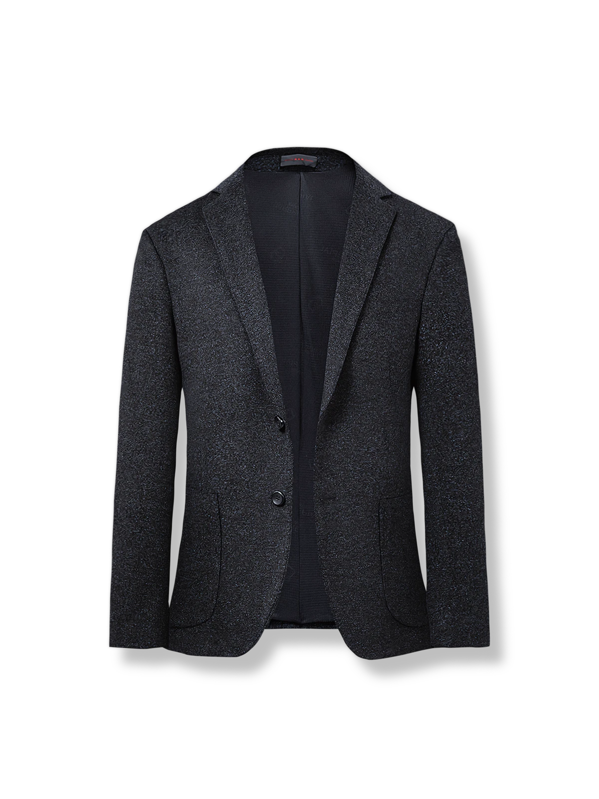  深紺のストレッチ素材を用いたビジネスカジュアルスーツジャケット