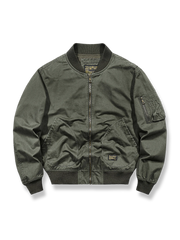 高密度ナイロン製のMA-1ミリタリーフライトジャケット