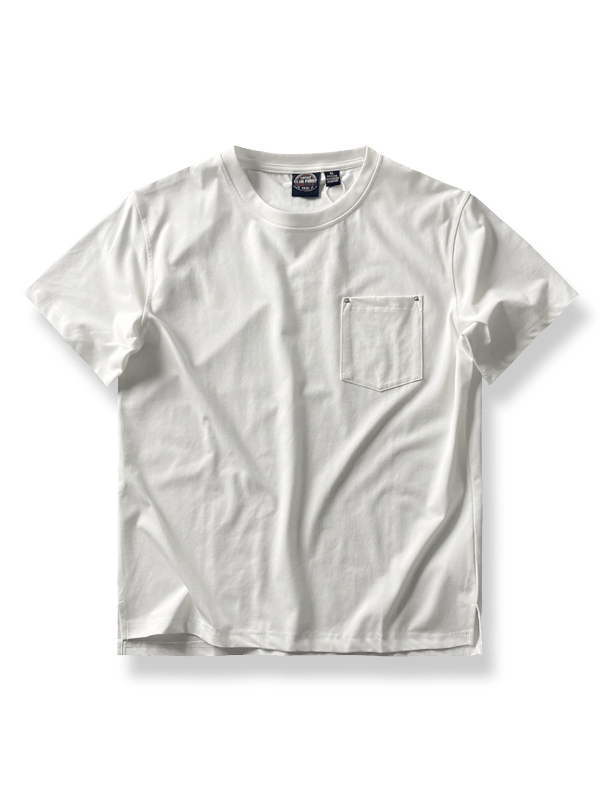 クラシックポケット付きベーシック半袖Tシャツ