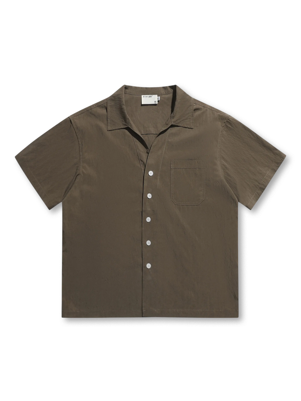 1950～60年代キューバシャツをモダナイズしたドライタッチのボクシーシルエットシャツ