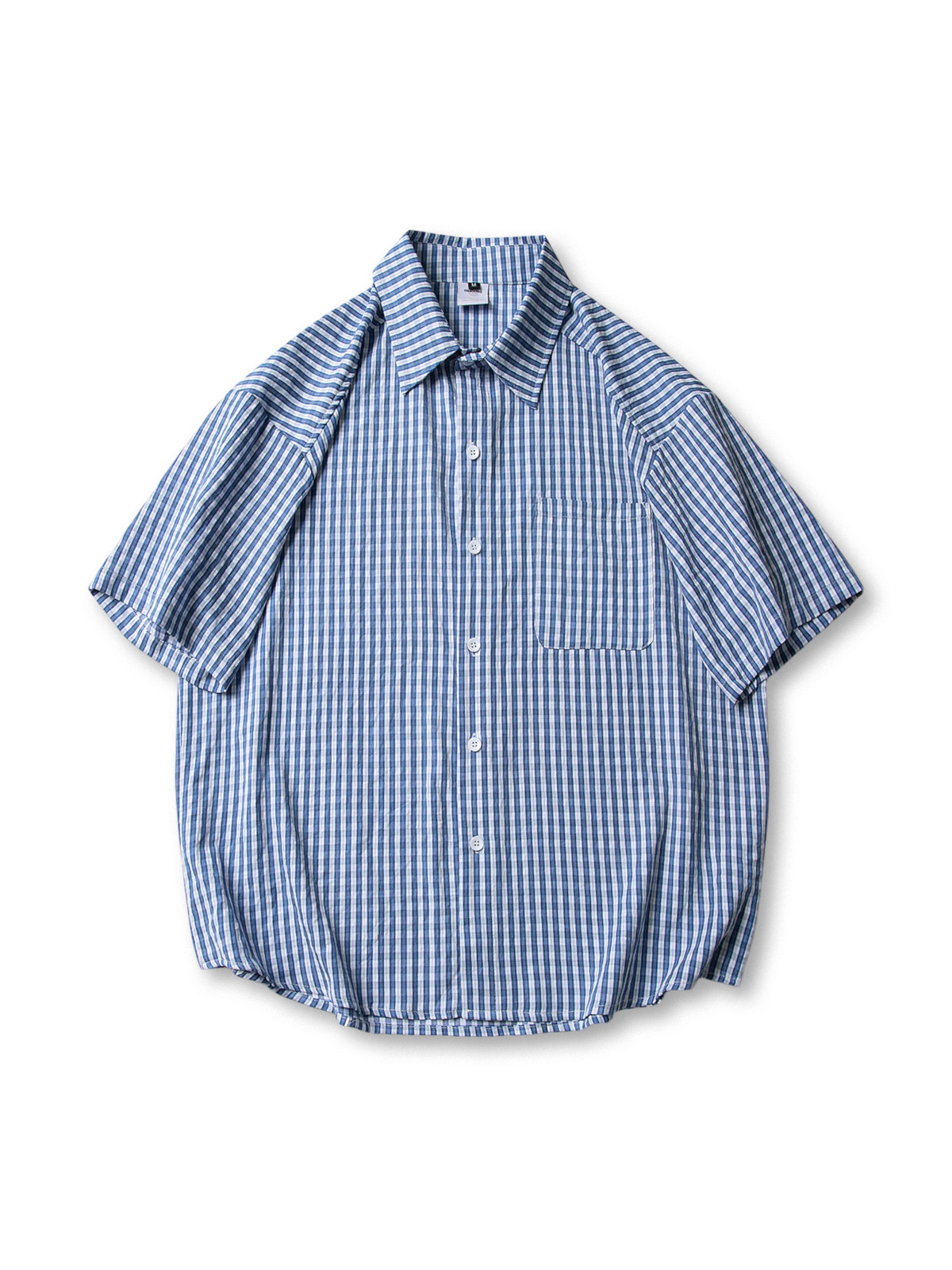 1950年代アイビーリーグ発祥のギンガムシャツを現代的に再構築した速乾性ワイドボックスシルエットシャツ