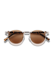 クリアフレーム トータスシェルテンプル ヴィンテージサングラス。