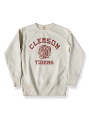 クレムソン大学タイガーロゴ入りカレッジスウェット
