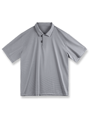 クールタッチアイスシルク素材のひんやり効果ポロシャツ