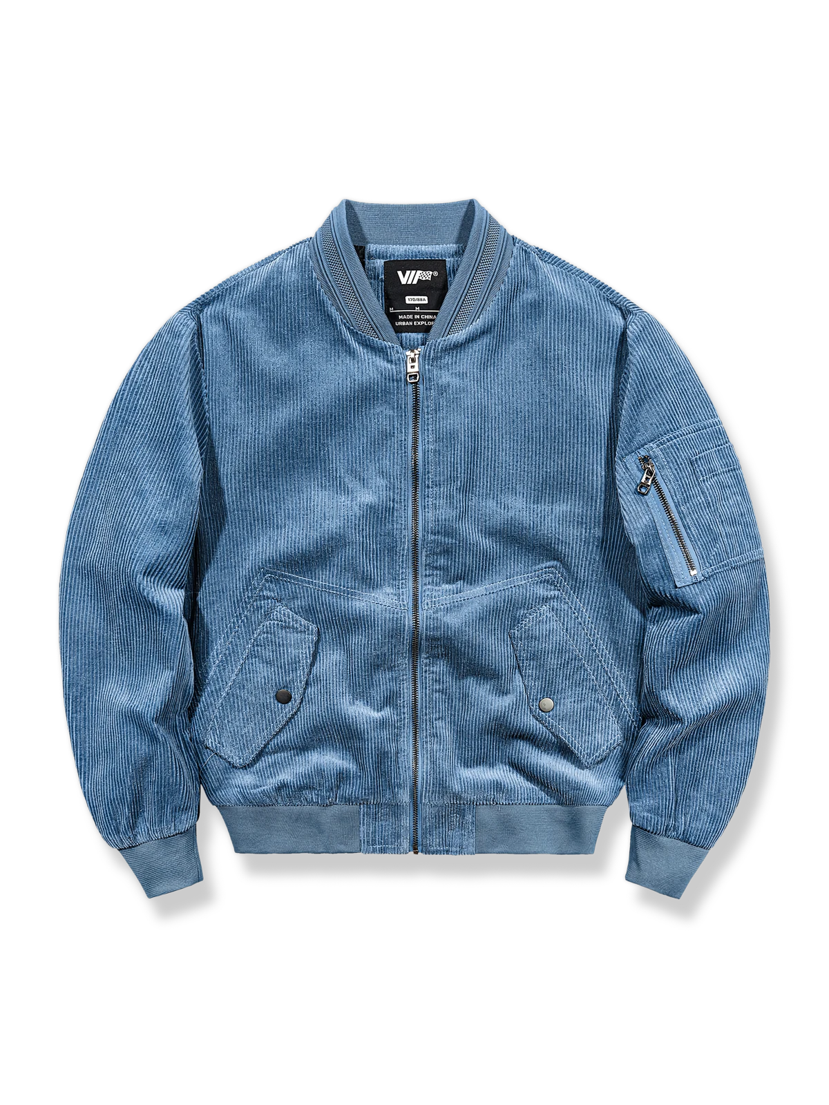 コーデュロイ素材のMA-1フライトジャケット