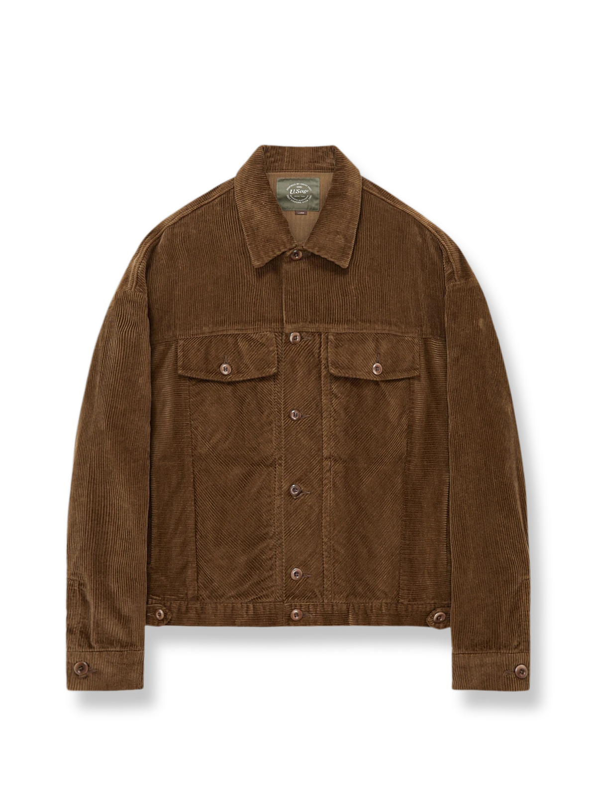 細畝コーデュロイのタイプIIIトラッカージャケット